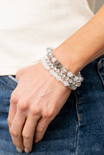 Load image into Gallery viewer, Ethereal Etiquette - White bracelet 2172
