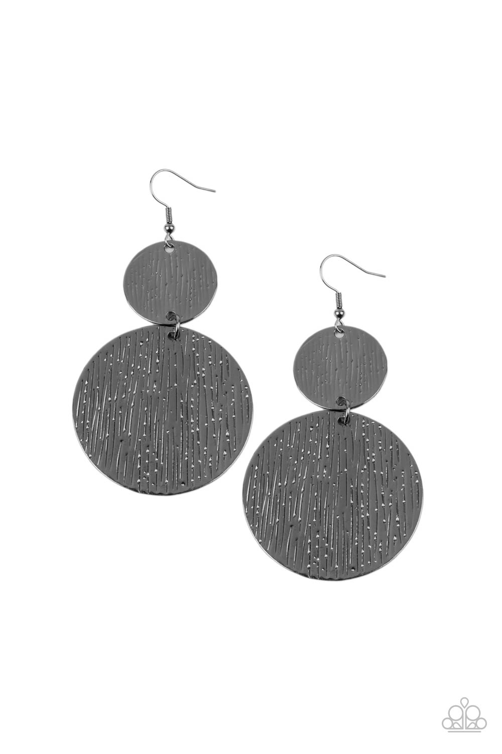 Status CYMBAL - Black earring 2118