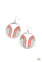 Load image into Gallery viewer, Delightfully Deco - Red earring 2152
