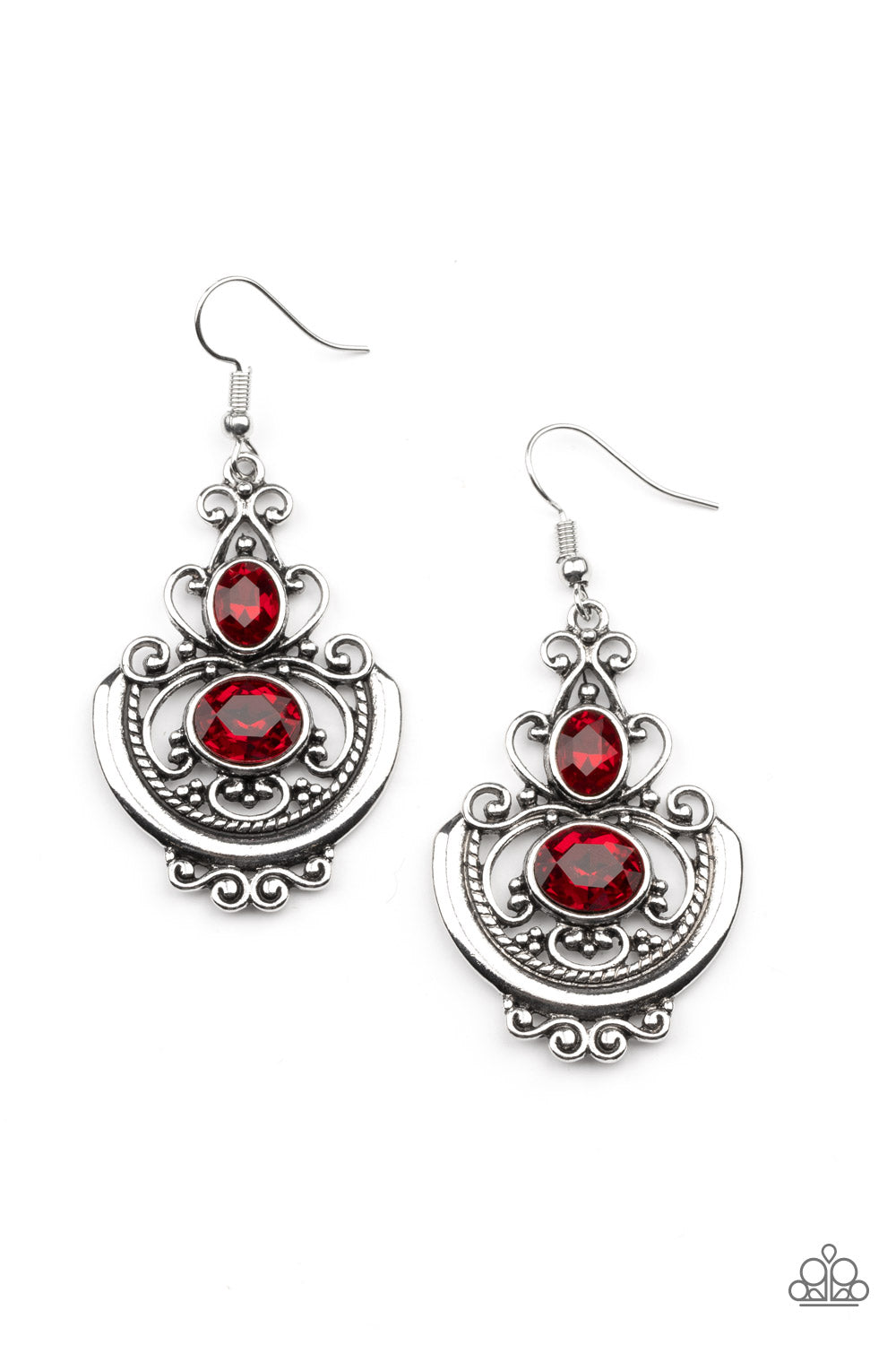 Unlimited Vacation - Red earring 2112