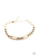 Load image into Gallery viewer, Mom Squad - Gold bracelet C021D
