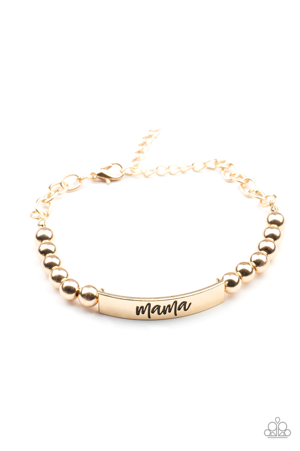 Mom Squad - Gold bracelet C021D