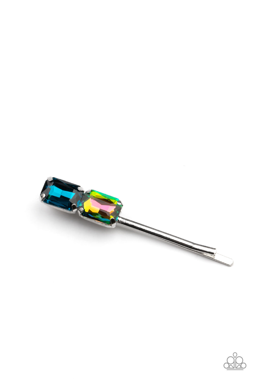 Material Girl Goals - Blue HAIR CLIP D035