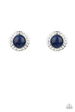 Load image into Gallery viewer, Glowing Dazzle - Blue post earring 1559
