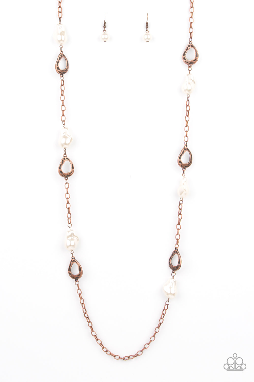 Rustic Refinery - Copper necklace 623