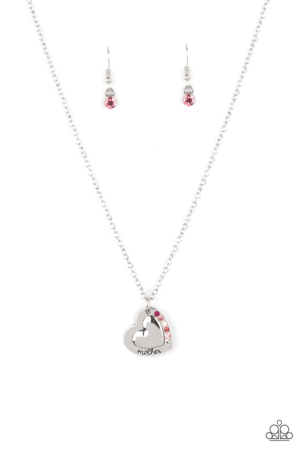 Happily Heartwarming - Pink necklace 1852