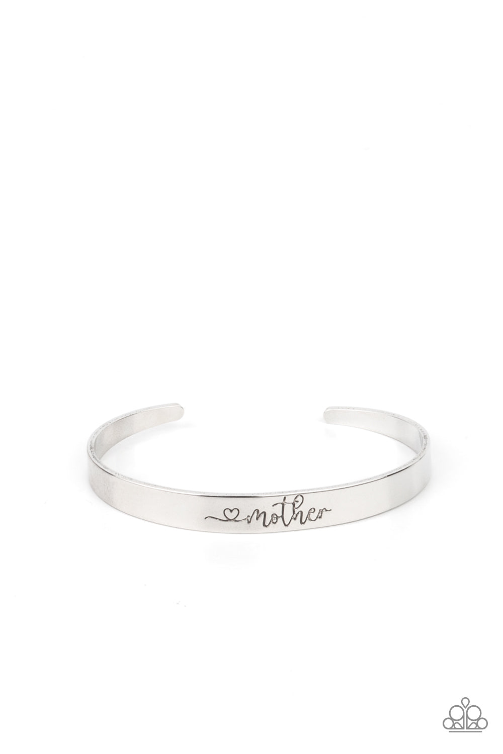 Sweetly Named - Silver cuff bracelet 792