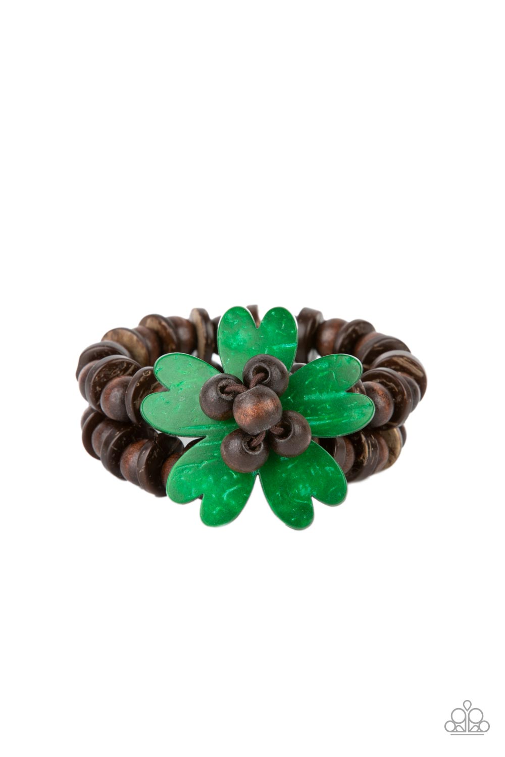 Tropical Flavor - Green bracelet C024B