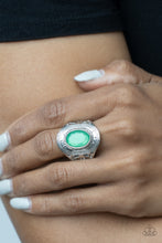 Load image into Gallery viewer, Calm And Classy - Green ring 2198
