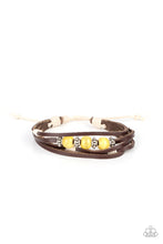 Load image into Gallery viewer, Homespun Radiance - Yellow Urban bracelet F026
