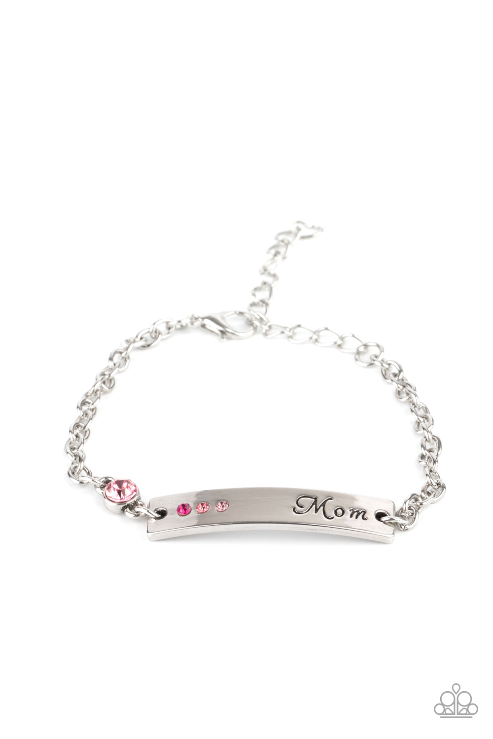 Mom Always Knows - Pink bracelet 651