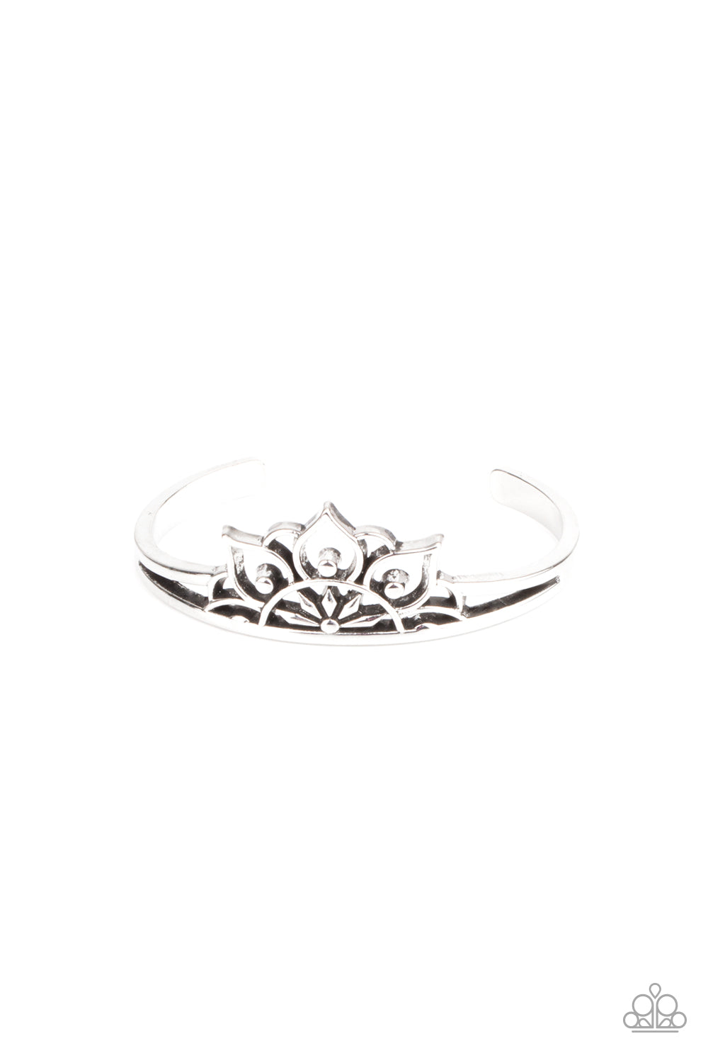 Mandala Mindfulness - Silver bracelet 773