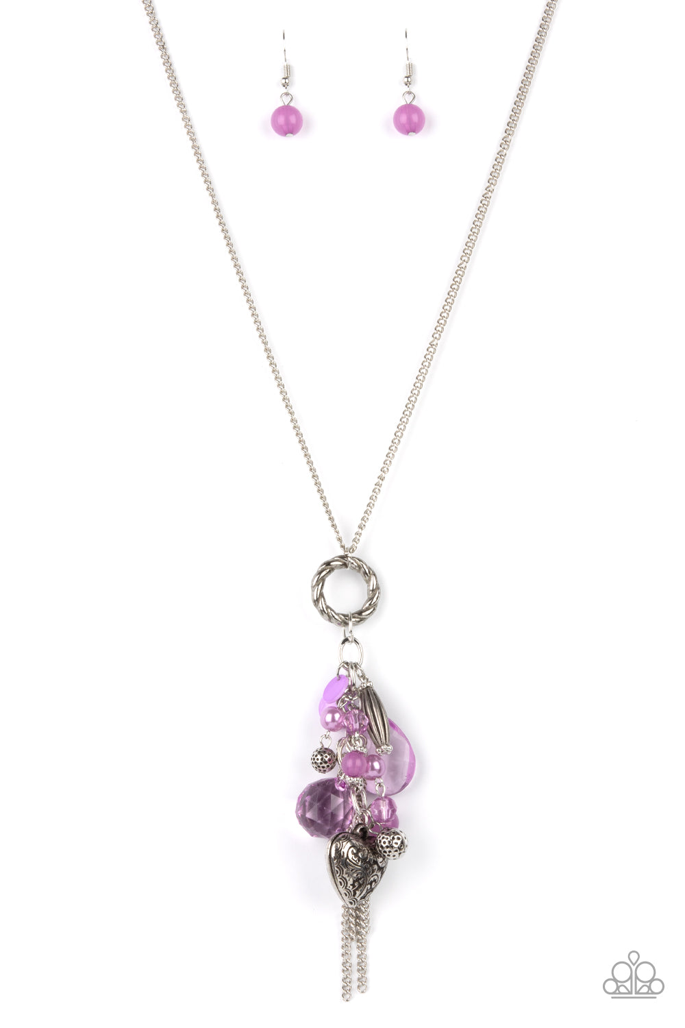 AMOR to Love - Purple necklace D069