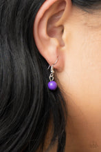 Load image into Gallery viewer, Prismatically POP-tastic - Purple necklace 1989
