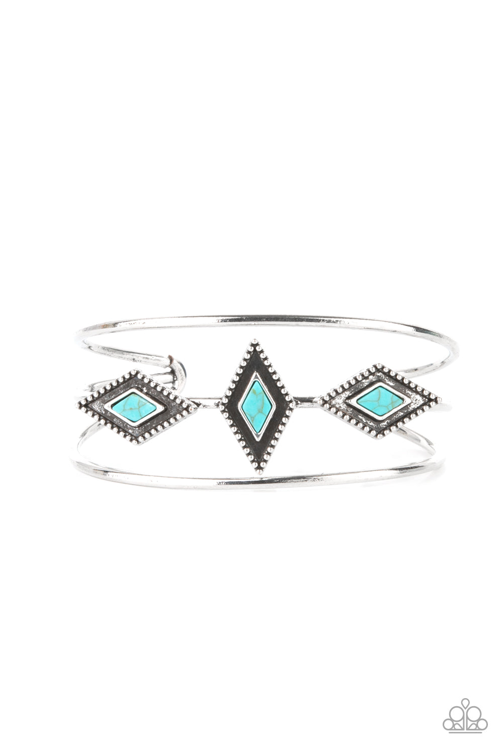 Desert Diamondback - Blue bracelet 839