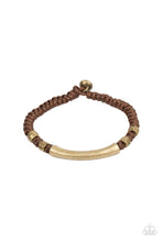 Load image into Gallery viewer, Grounded in Grit - Brown urban  bracelet 2167
