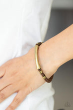 Load image into Gallery viewer, Grounded in Grit - Brown urban  bracelet 2167
