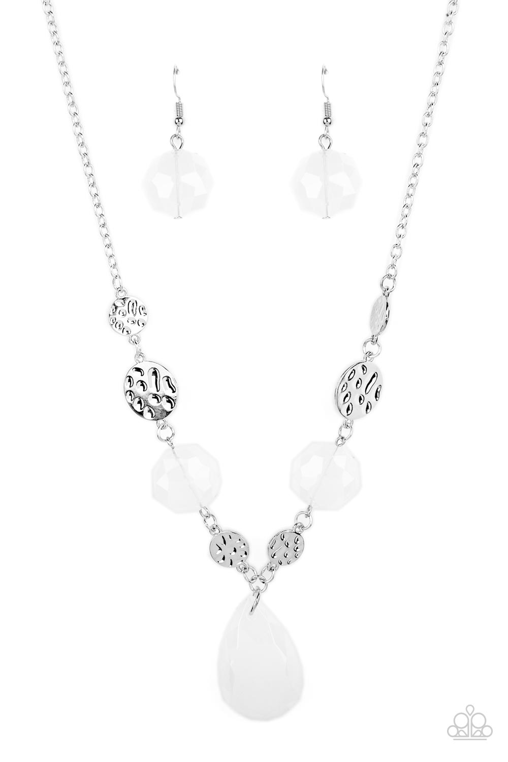 DEW What You Wanna DEW - White necklace 2205