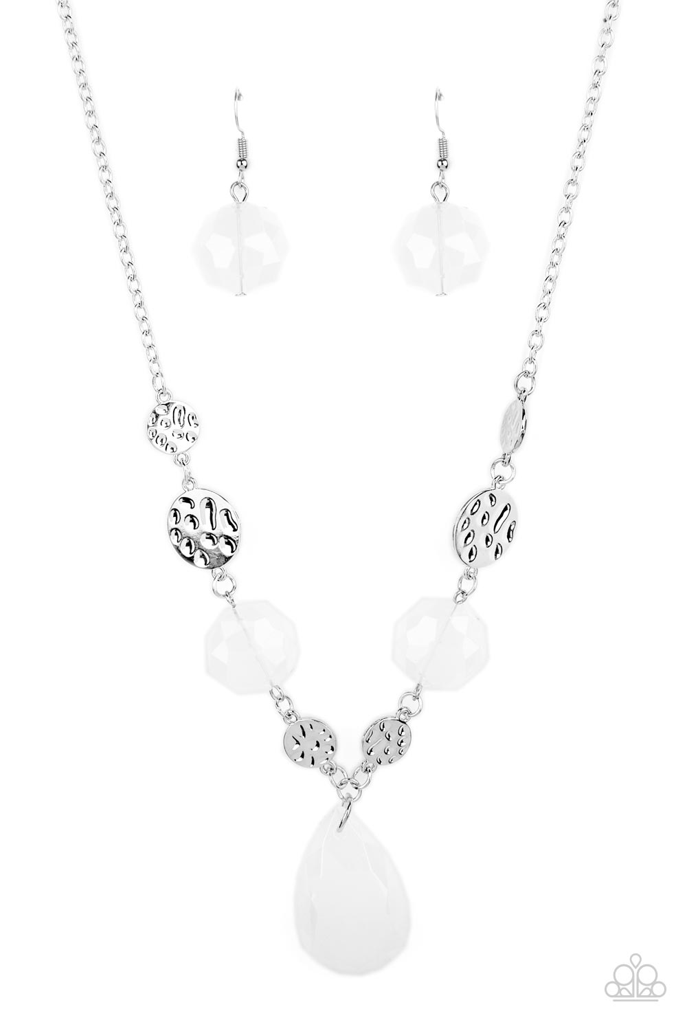 DEW What You Wanna DEW - White necklace 2205