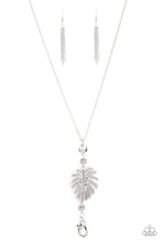 Load image into Gallery viewer, Palm Promenade - Silver lanyard necklace 2101
