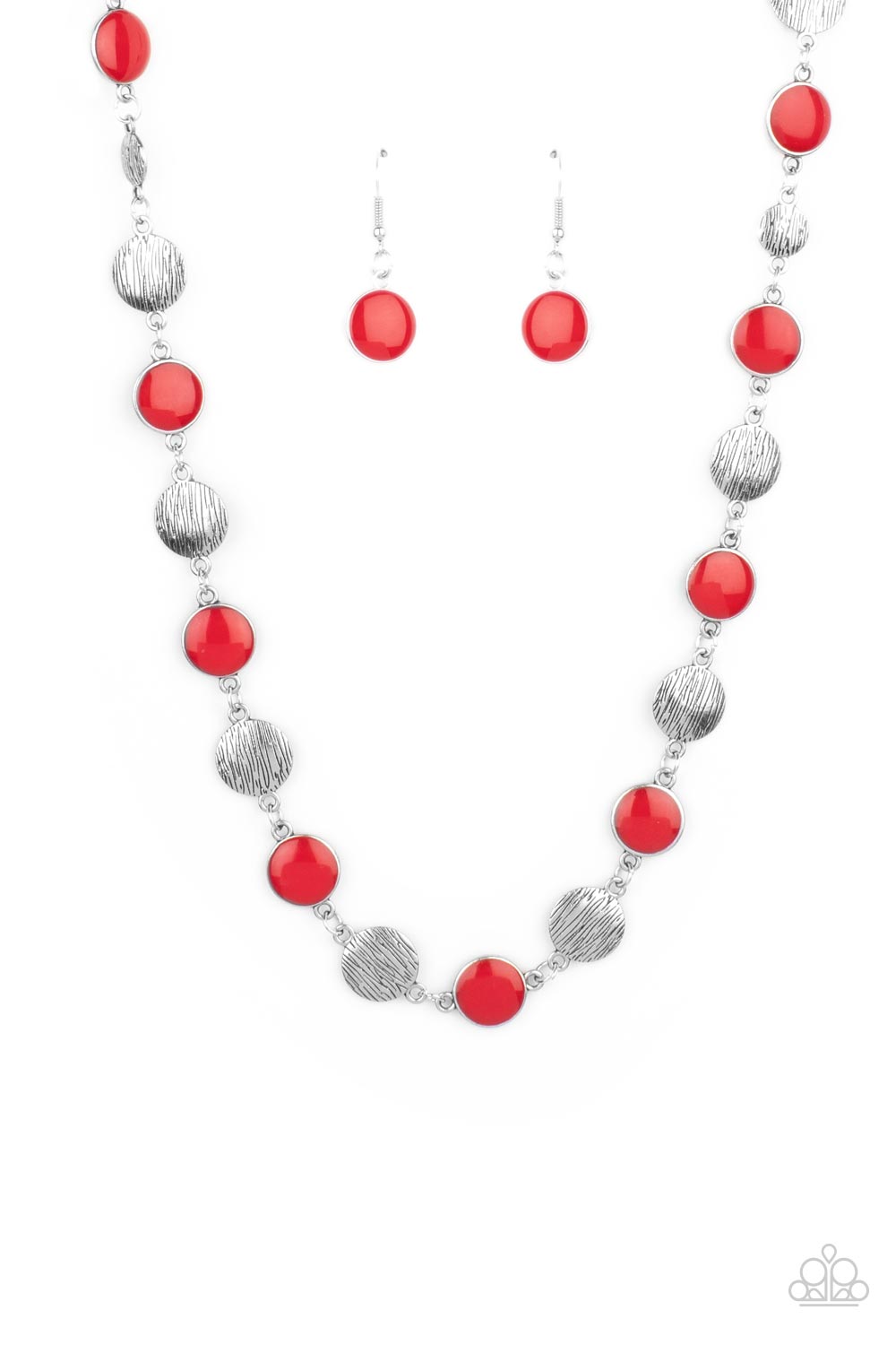 Harmonizing Hotspot - Red necklace B061