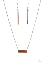 Load image into Gallery viewer, Blessed Mama - Copper necklace C022C
