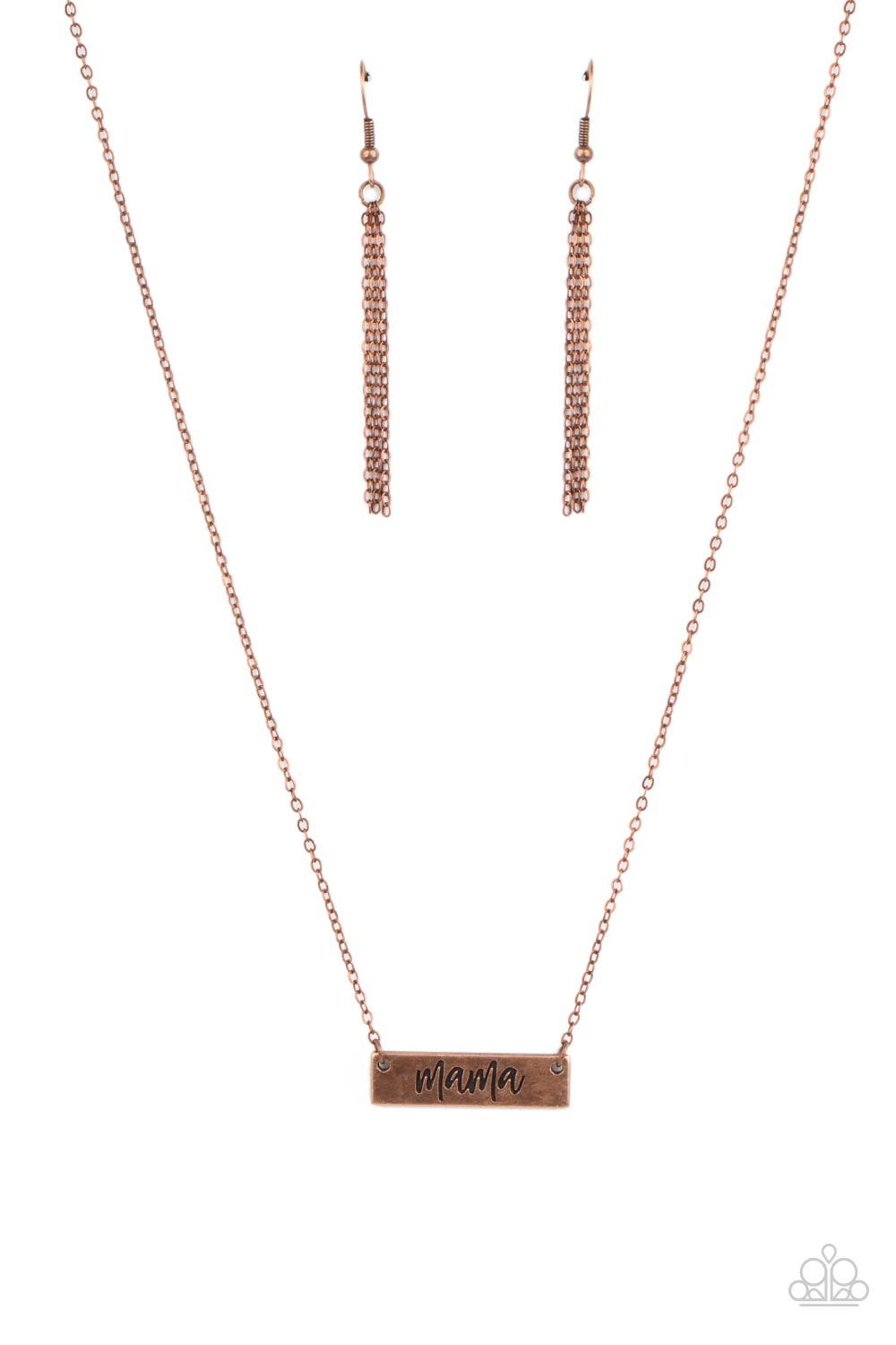 Blessed Mama - Copper necklace C022C