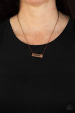 Load image into Gallery viewer, Blessed Mama - Copper necklace C022C
