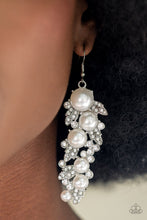 Load image into Gallery viewer, The Party Has Arrived - White earring B093
