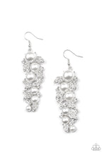 Load image into Gallery viewer, The Party Has Arrived - White earring B093
