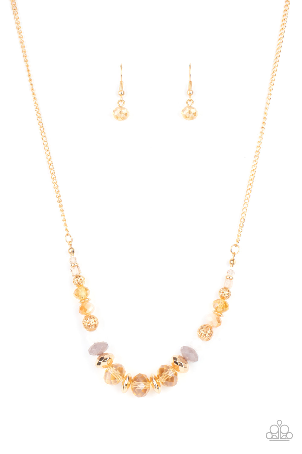 Turn Up The Tea Lights - Gold necklace 2231
