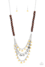 Load image into Gallery viewer, Plains Paradise - Yellow necklace B119
