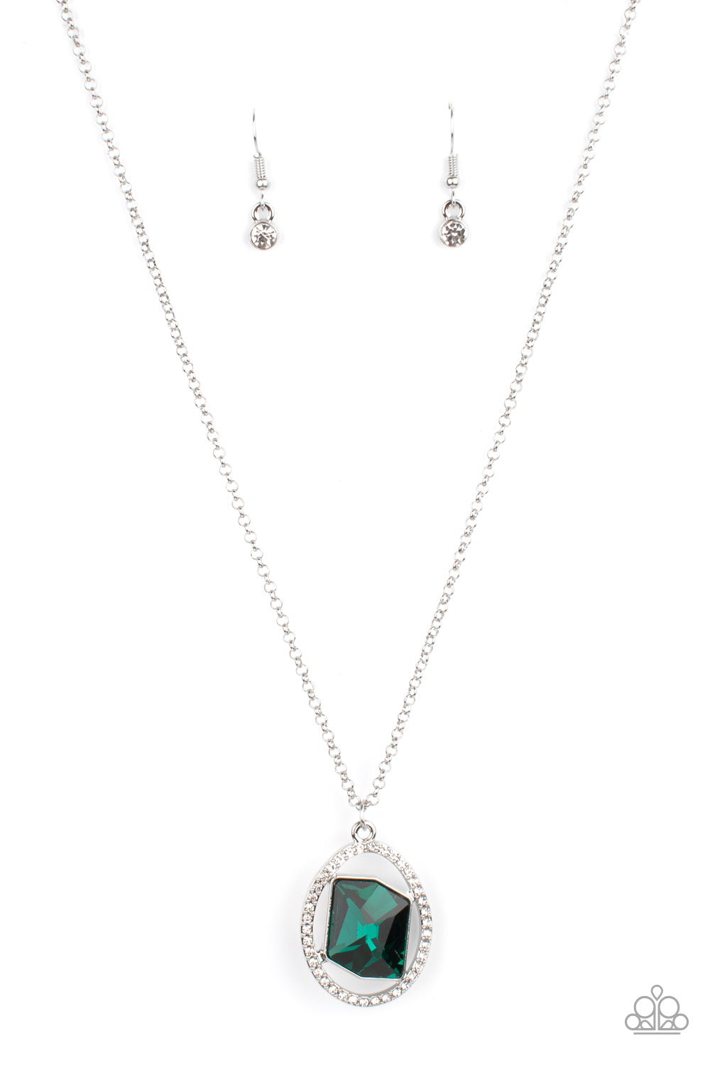 Undiluted Dazzle - Green necklace B073