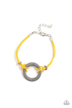 Load image into Gallery viewer, Choose Happy - Yellow bracelet B068
