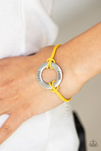 Load image into Gallery viewer, Choose Happy - Yellow bracelet B068
