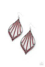 Load image into Gallery viewer, Showcase Sparkle - Red earring 2198
