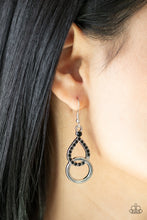 Load image into Gallery viewer, Red Carpet Couture - Black earring 1767
