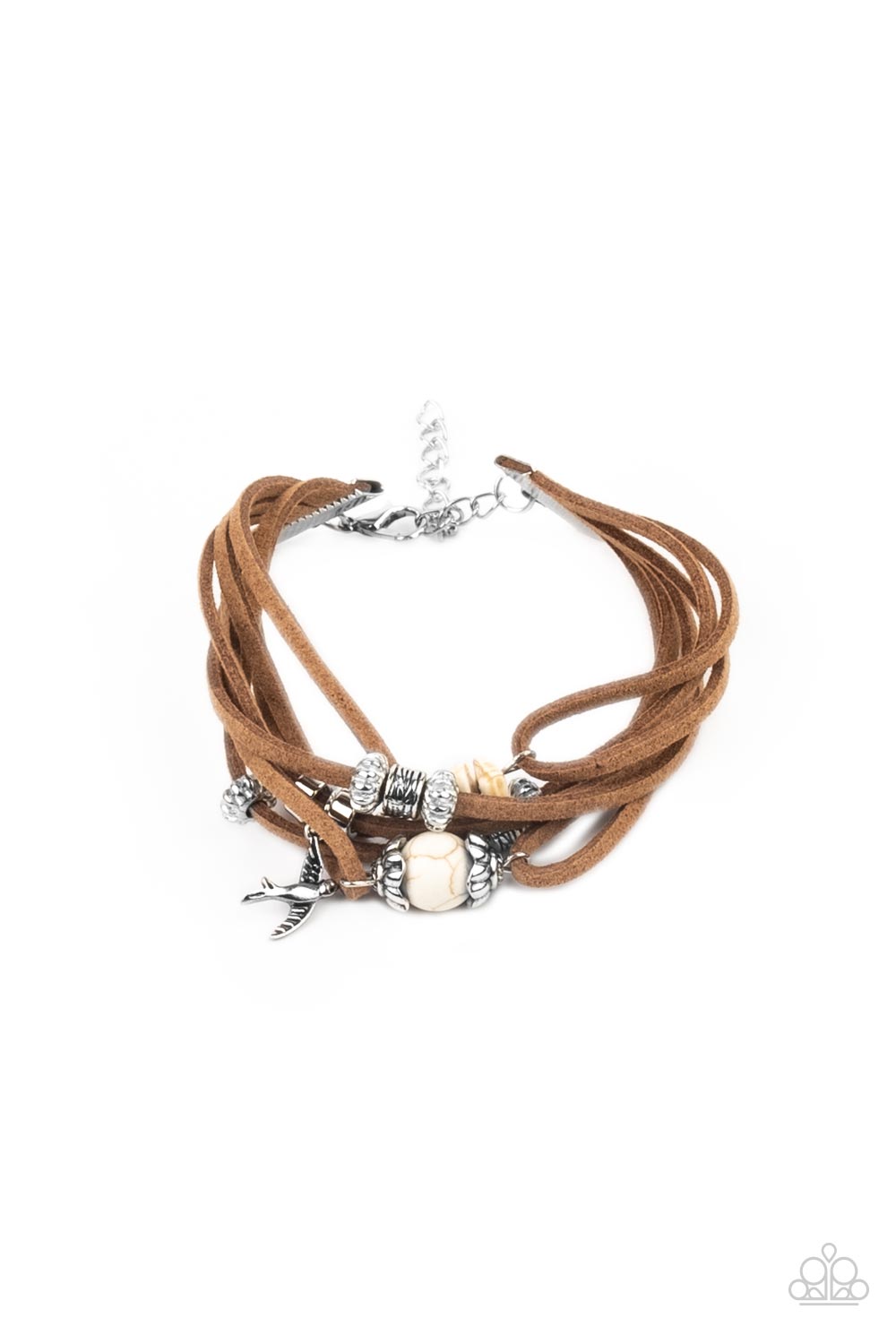 Canyon Flight - White urban bracelet 2161
