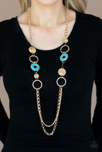 Load image into Gallery viewer, Grounded Glamour - Gold necklace 1993
