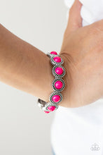 Load image into Gallery viewer, Polished Promenade - Pink bracelet C013
