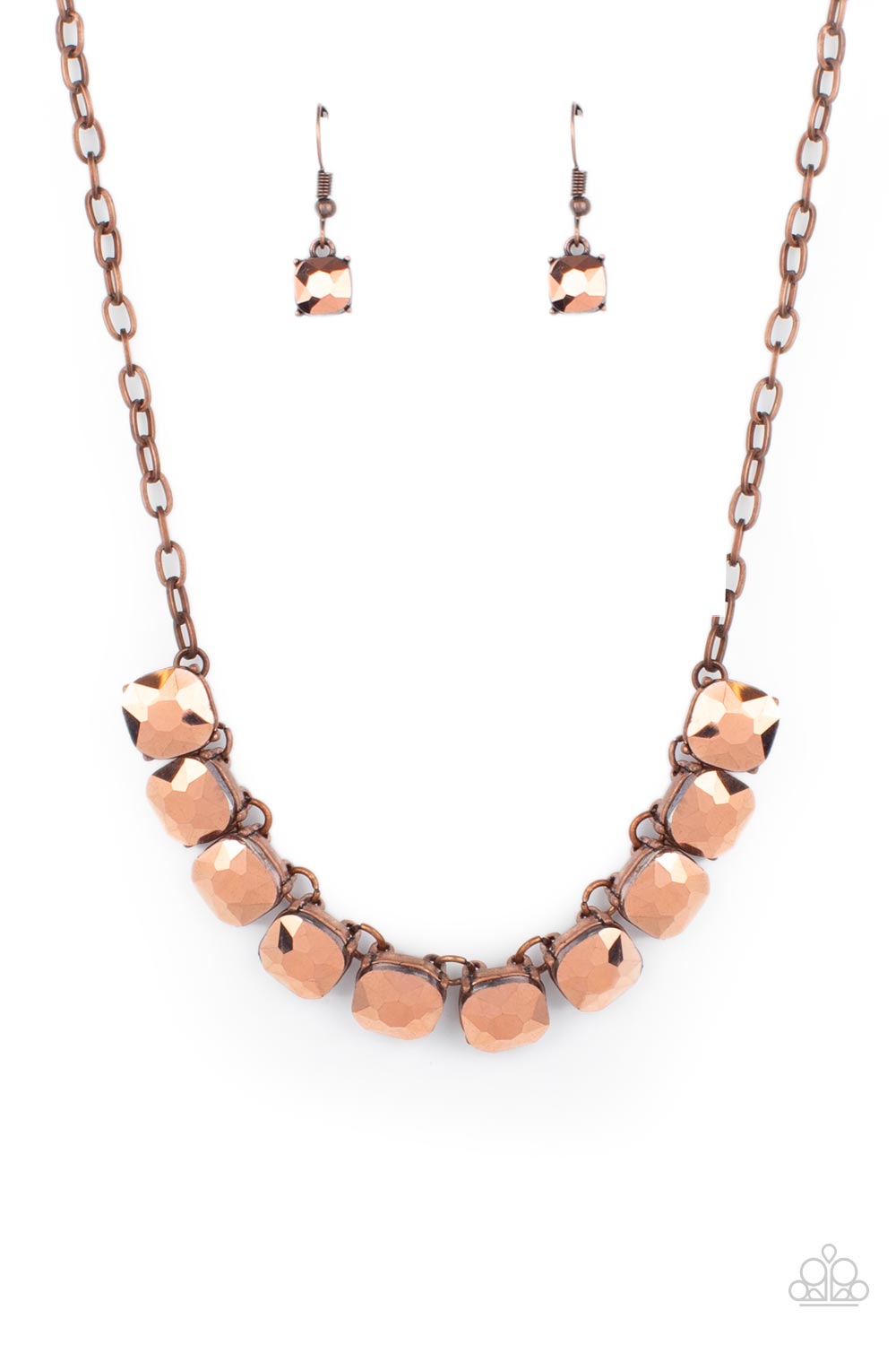 Radiance Squared - Copper necklace 631