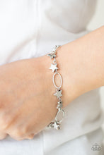 Load image into Gallery viewer, Stars and Sparks - Silver bracelet 717
