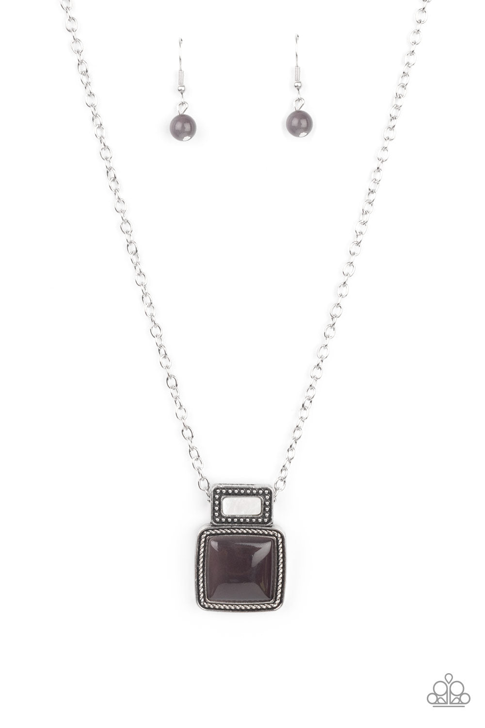 Ethereally Elemental - Silver necklace 2235