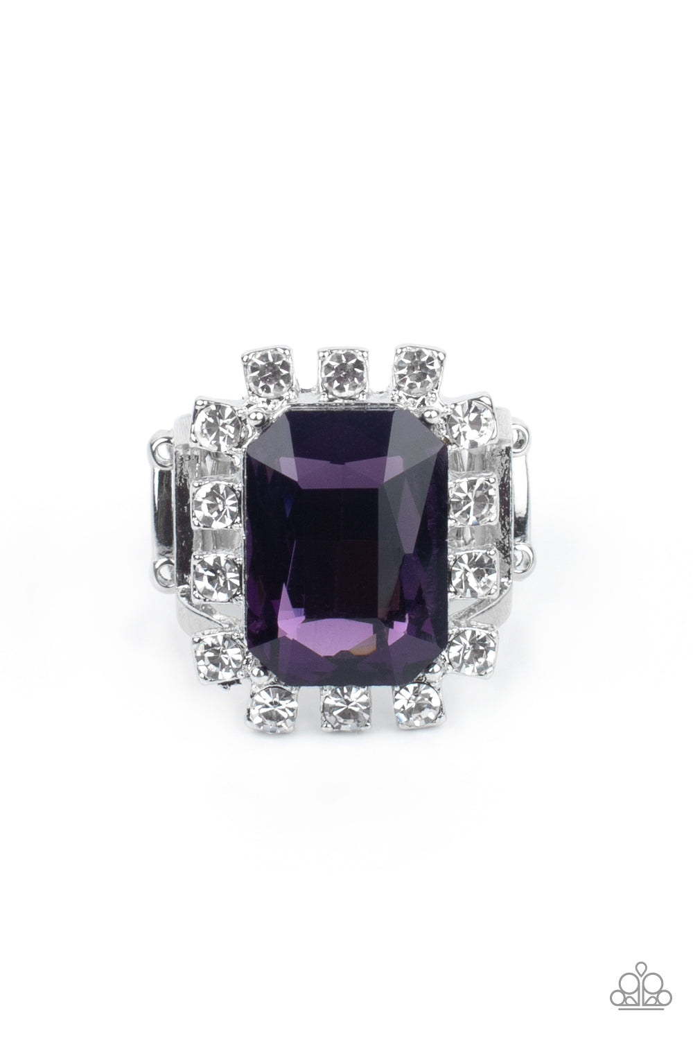 Galactic Glamour - Purple ring 693