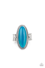 Load image into Gallery viewer, Oval Oasis - Blue ring A038
