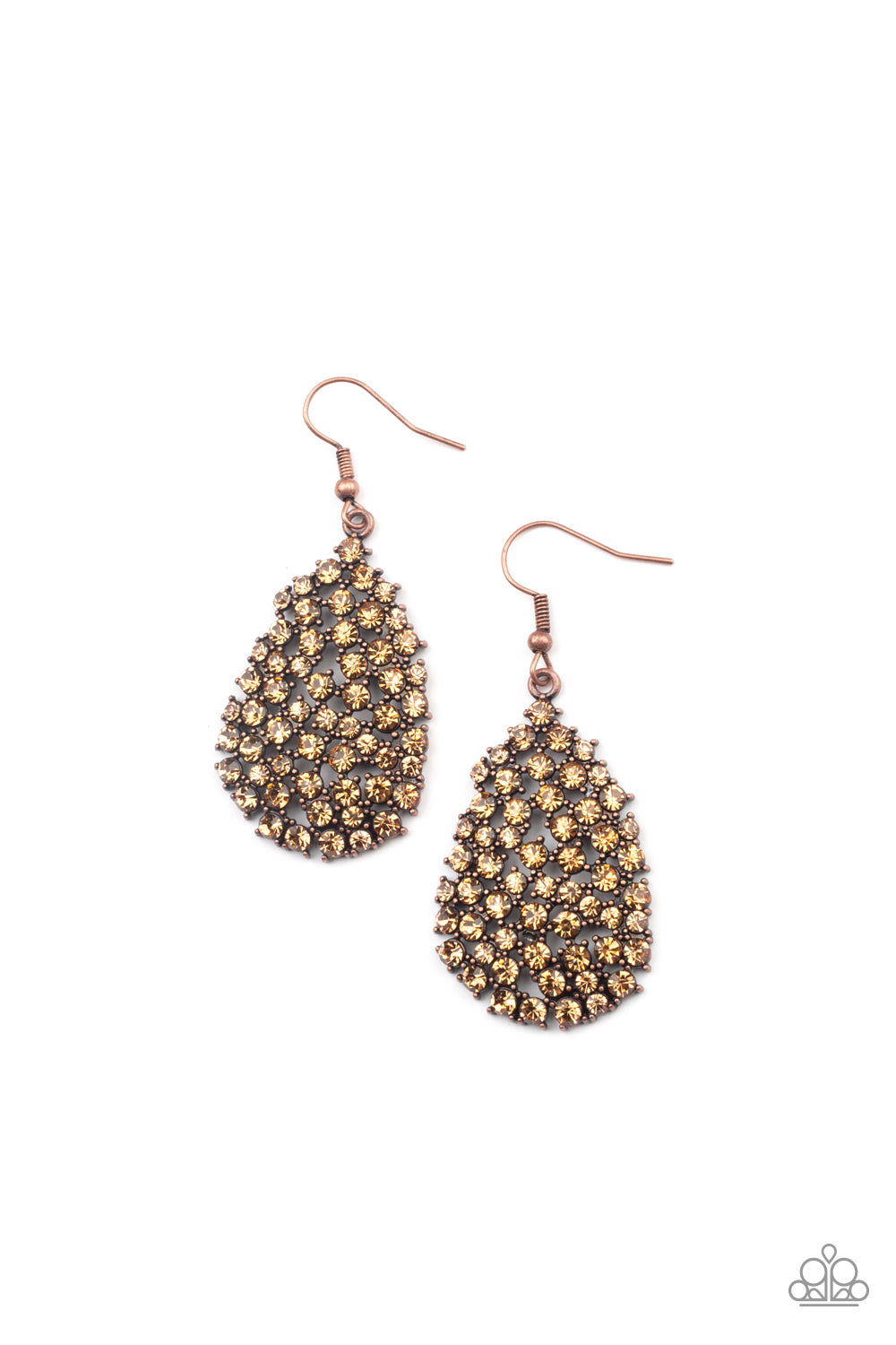 Daydreamy Dazzle - Copper earring 1792