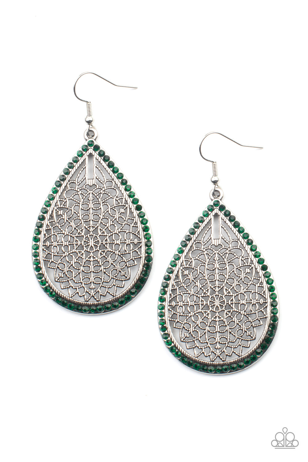 Fleur de Fantasy - Green earring 2089
