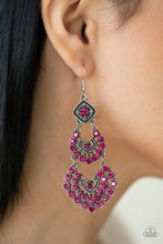 Load image into Gallery viewer, All For The GLAM - Pink earring A040
