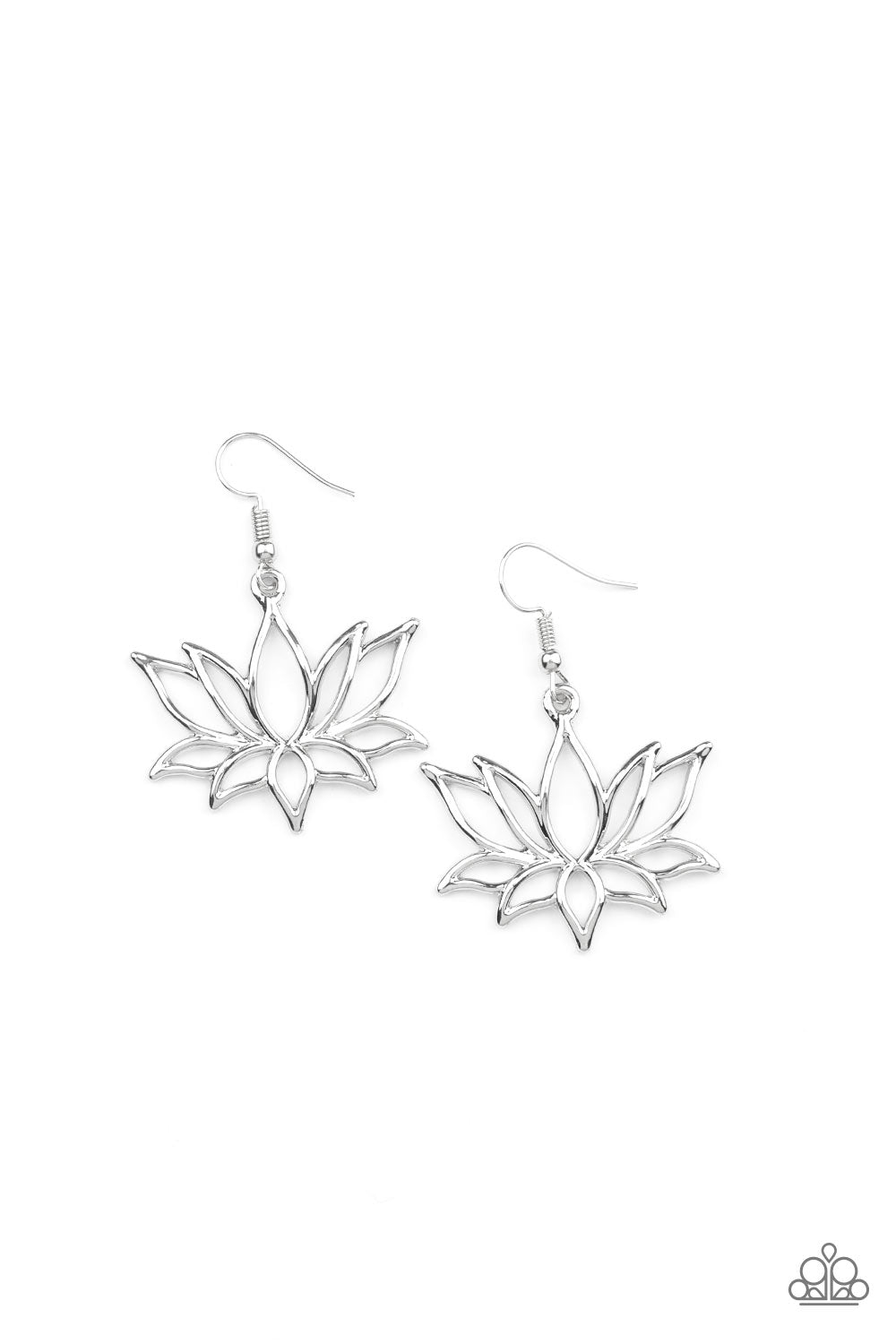 Lotus Ponds - Silver earring 625