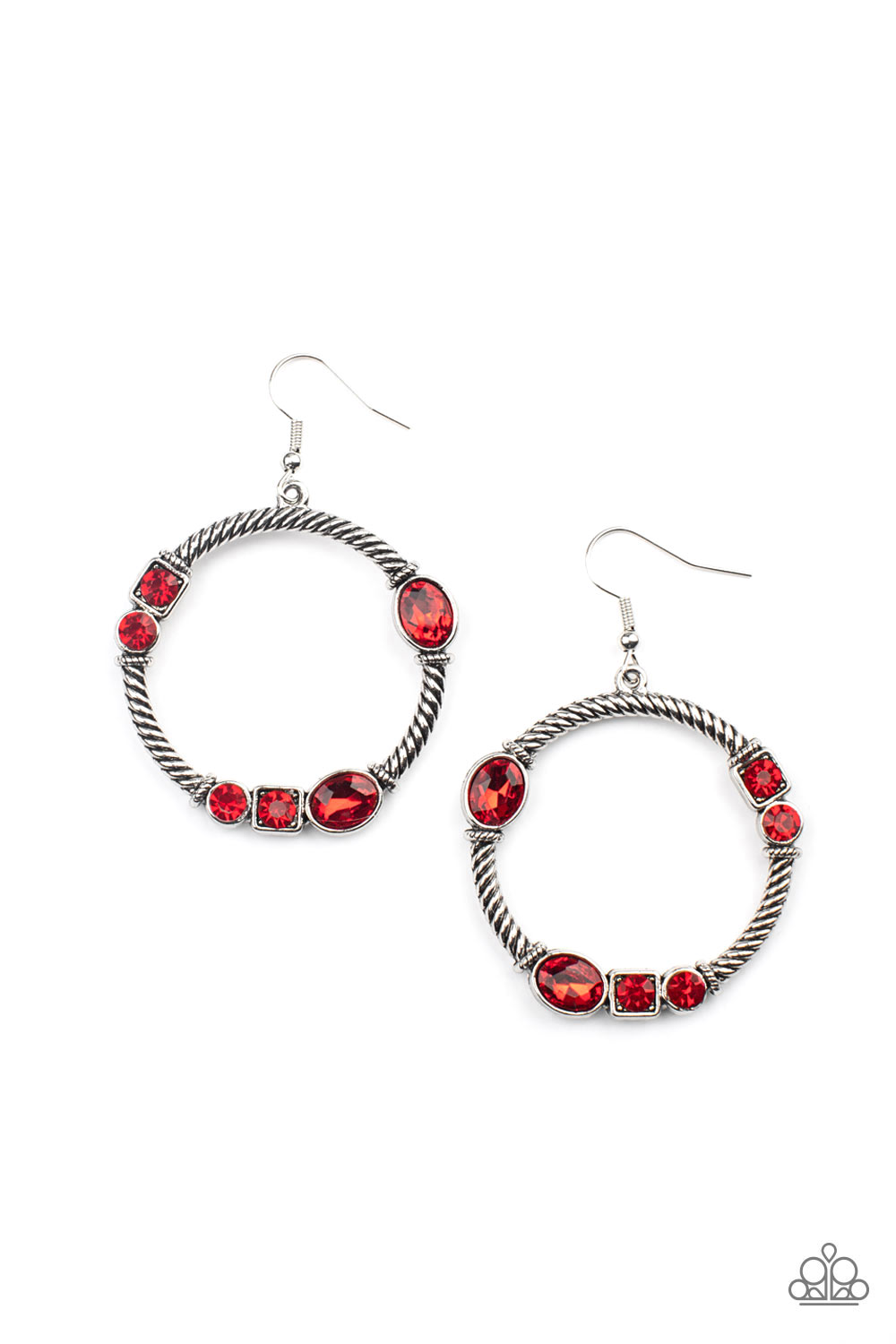 Glamorous Garland - Red earring 2123